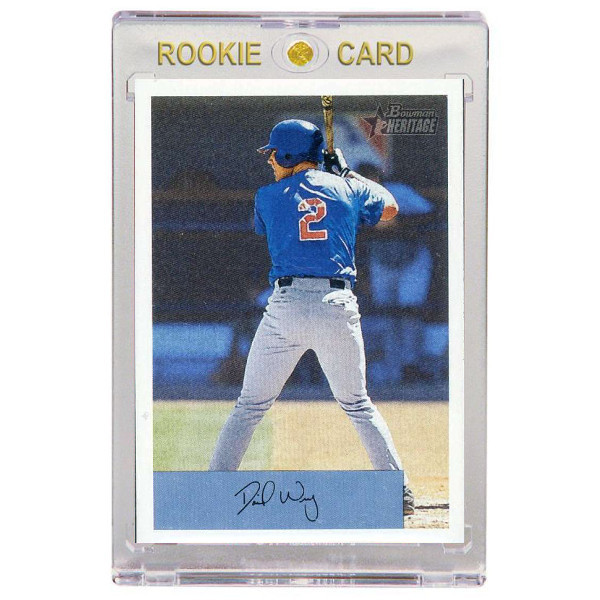 David Wright New York Mets 2002 Bowman Heritage (blue box) # 18 Rookie Card