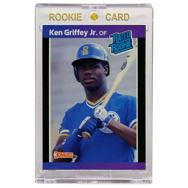 Ken Griffey Jr. Autographed 1989 Donruss Rookie Card #33 Seattle Mariners  Vintage Rookie Era Beckett BAS #12486620 - Mill Creek Sports
