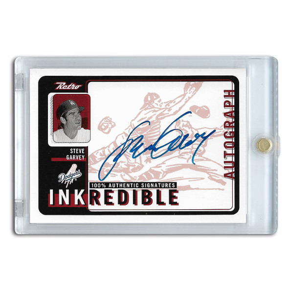 Steve Garvey Autographed Card 1999 Upper Deck Retro Ink