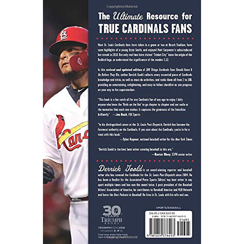 100 Things Cardinals Fans Should Know & Do Before They Die