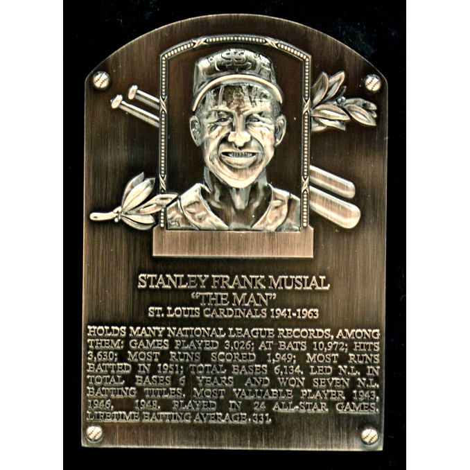 Stan Musial Hall of Fame Exclusive 3 Piece Pin Set with Plaque Bust Ltd Ed of 1,969 Stan Musial Hall of Fame Exclusive 3 Piece Pin Set with Plaque Bust Ltd Ed of 1,969