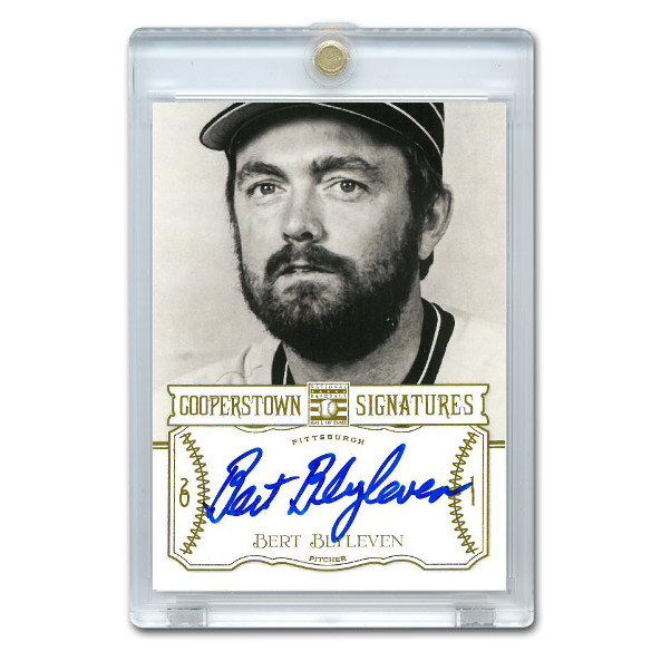 Bert Blyleven Autographed Card 2013 Panini Cooperstown Signatures Ltd Ed of 591