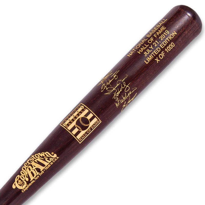 Baseball Hall of Fame 2019 Induction Limited Edition Full Size 34" Replica Signature Bat