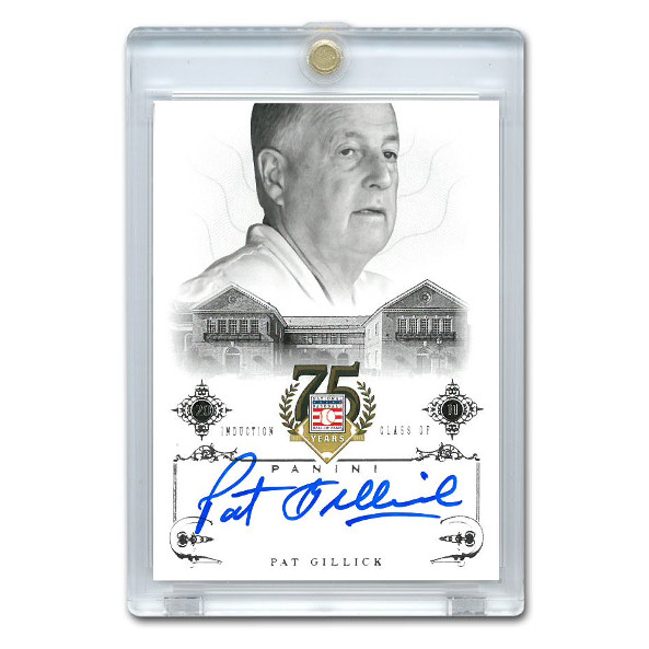 Pat Gillick Autographed Card 2014 Panini Cooperstown HOF 75th Anniversary # 47