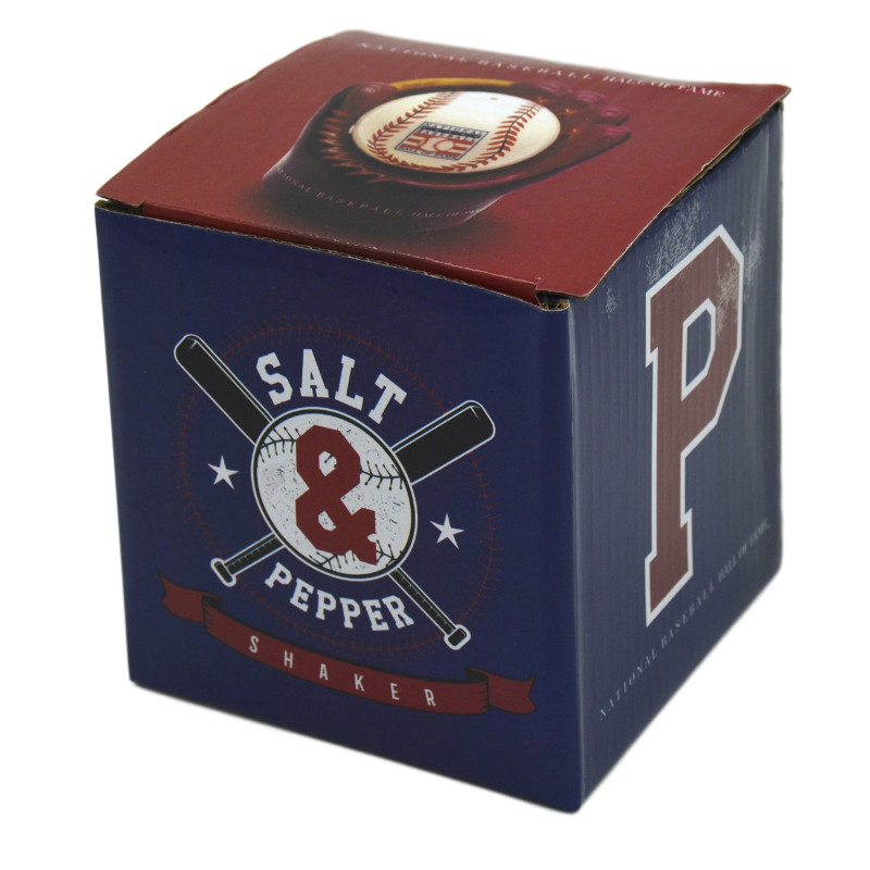 Hall of Fame Ball and Glove Salt and Pepper Shaker Set