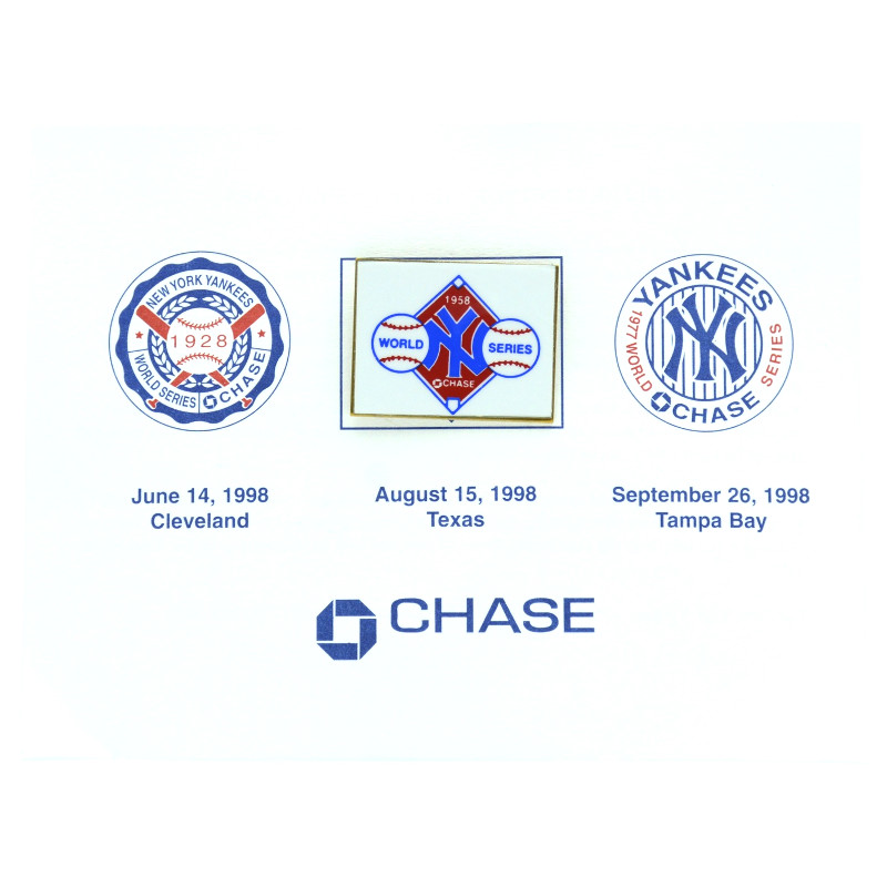 New York Yankees 1958 World Series Champions Logo Stadium Chase Pin