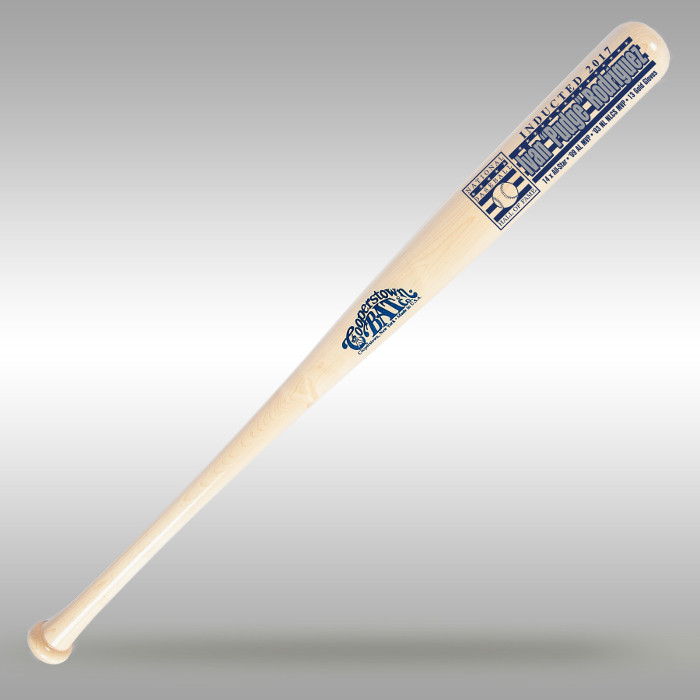 Ivan Rodriguez Baseball Hall of Fame Silver Player Series Full Size Bat