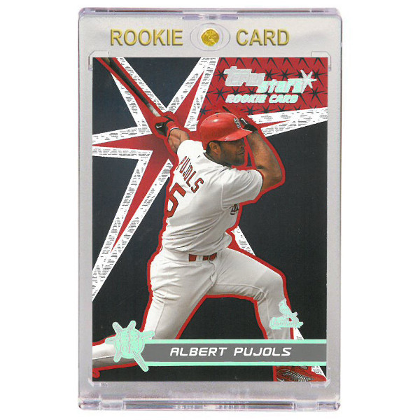 Albert Pujols St. Louis Cardinals 2001 Topps Stars # 198 Rookie Card
