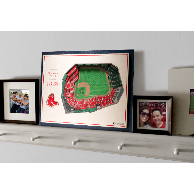Boston Red Sox 5 Layer 17 x 13 StadiumViews 3D Wall Art Boston Red Sox 5 Layer 17 x 13 StadiumViews 3D Wall Art