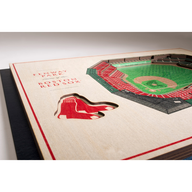 Boston Red Sox 5 Layer 17 x 13 StadiumViews 3D Wall Art