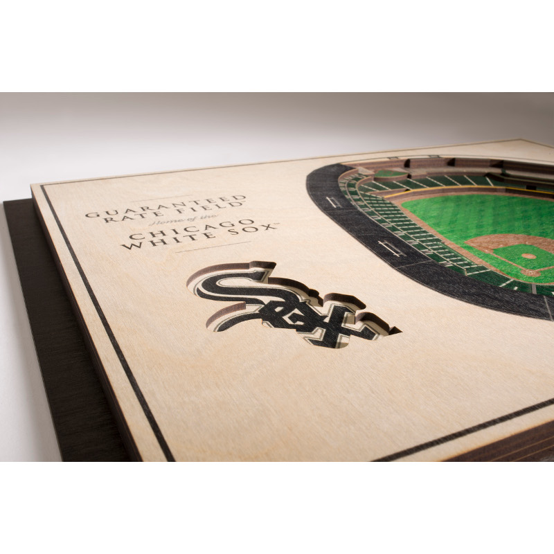 Chicago White Sox 5 Layer 17 x 13 StadiumViews 3D Wall Art