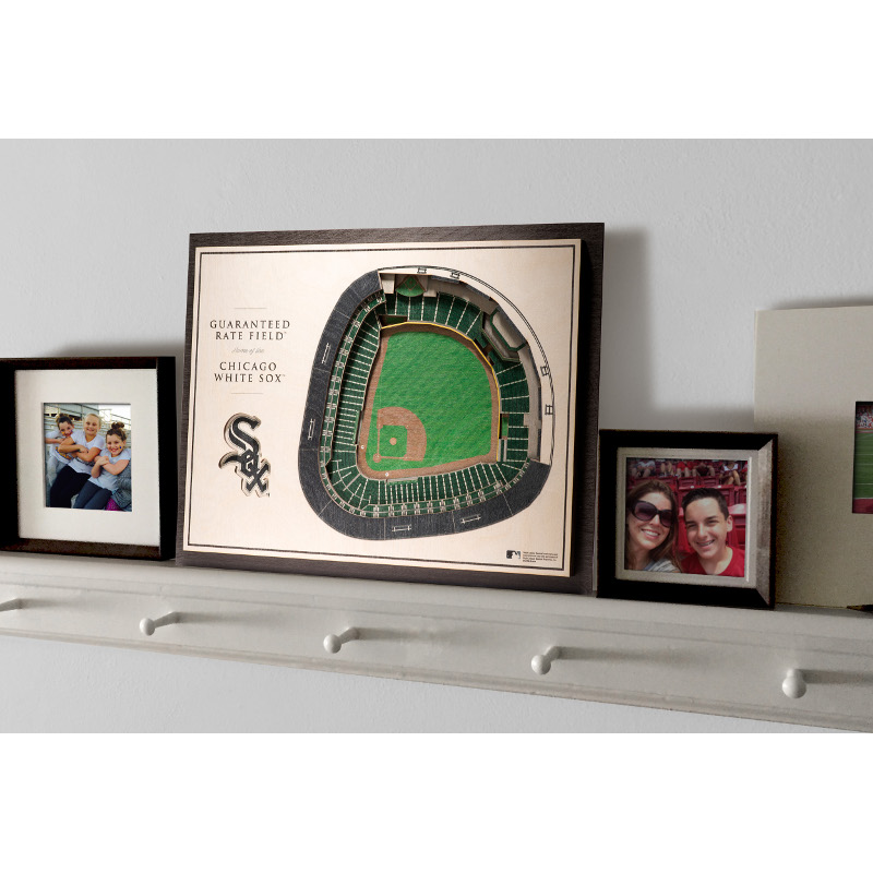 Chicago White Sox 5 Layer 17 x 13 StadiumViews 3D Wall Art