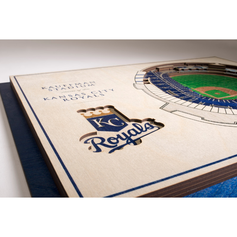 Kansas City Royals 5 Layer 17 x 13 StadiumViews 3D Wall Art Kansas City Royals 5 Layer 17 x 13 StadiumViews 3D Wall Art