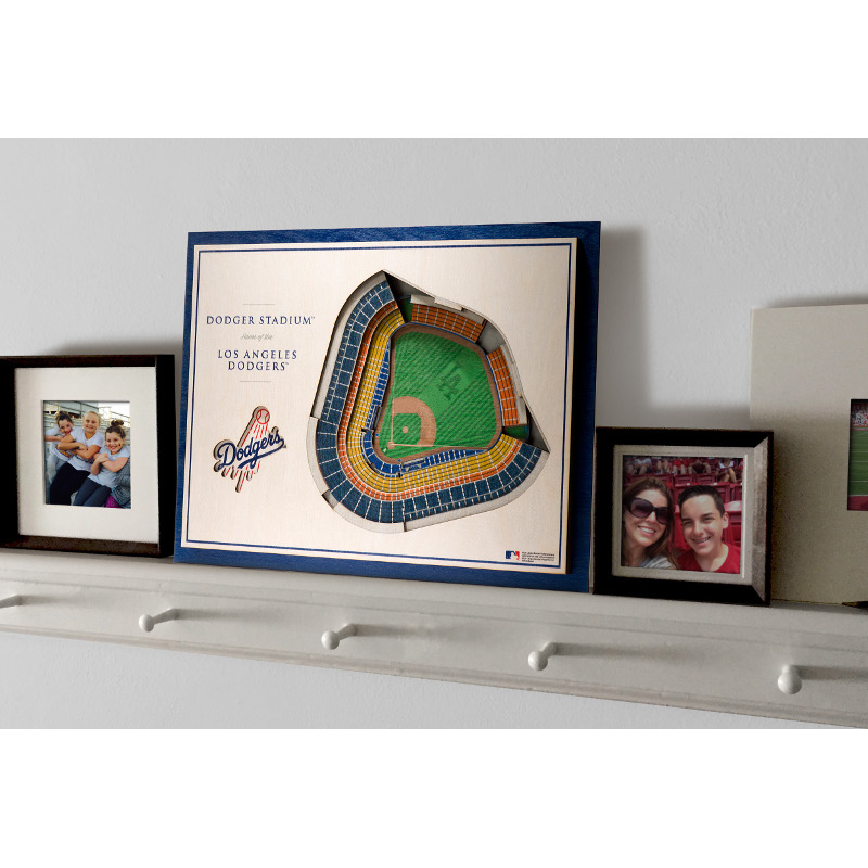 Los Angeles Dodgers 5 Layer 17 x 13 StadiumViews 3D Wall Art