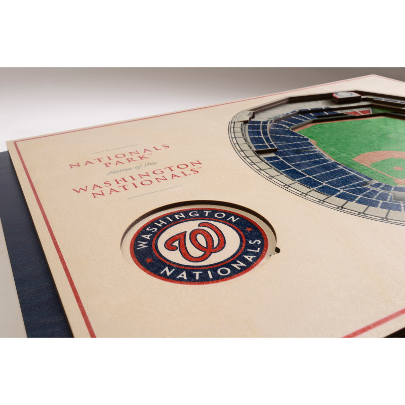 Washington Nationals 5 Layer 17 x 13 StadiumViews 3D Wall Art