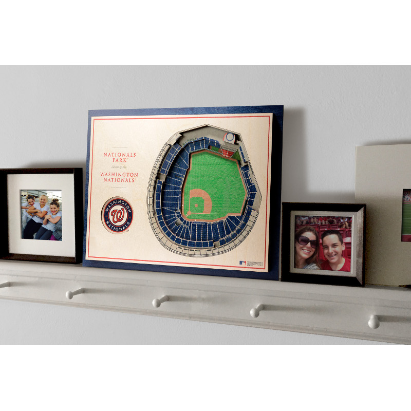 Washington Nationals 5 Layer 17 x 13 StadiumViews 3D Wall Art