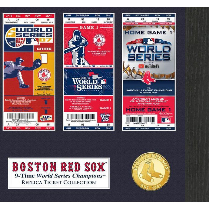 Boston Red Sox 12 x 16 World Series Collection Art Print