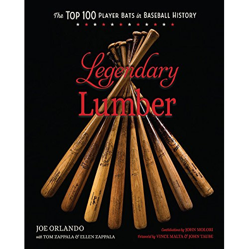 Legendary Lumber: The Top 100 Player Bats in Baseball History (Signed by Author)