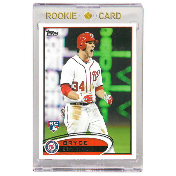 Bryce Harper Washington Nationals 2012 Topps # 661 Rookie Card (Excited)