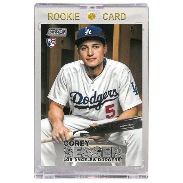 Corey Seager Los Angeles Dodgers 2016 Stadium Club # 142 Rookie Card