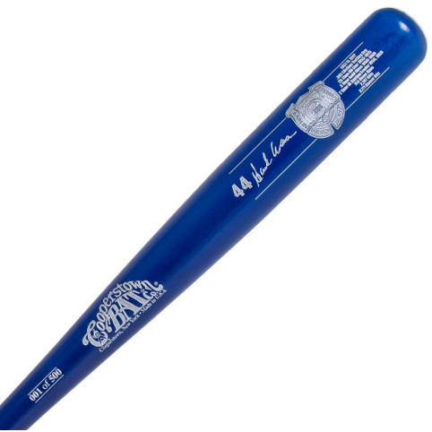 Hank Aaron Baseball Hall of Fame 1982 Induction Limited Edition Full Size 34" Career Stat Bat Hank Aaron Baseball Hall of Fame 1982 Induction Limited Edition Full Size 34" Career Stat Bat