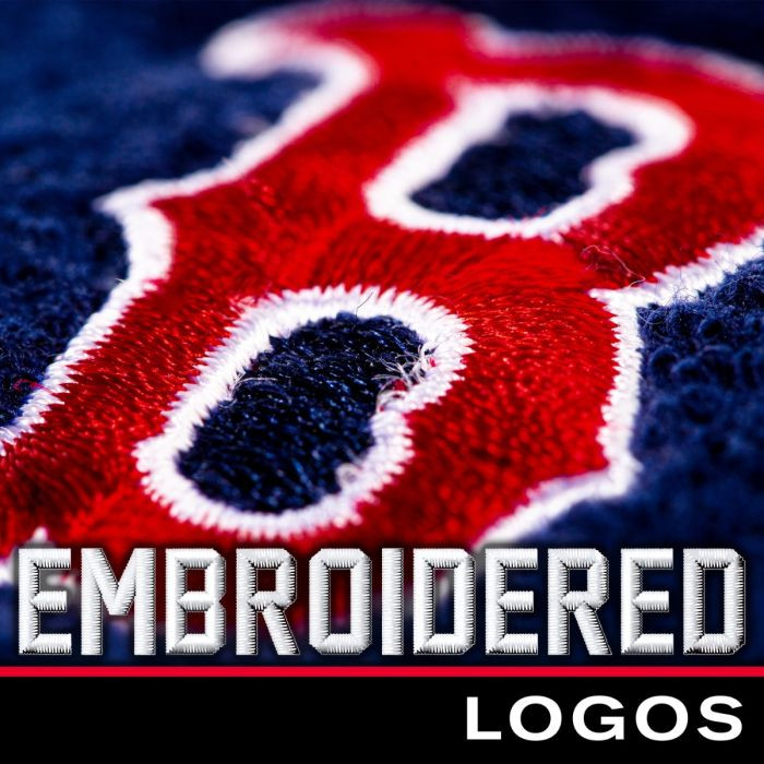 Franklin Sports Boston Red Sox B Logo Pair of 2.5" Wristbands