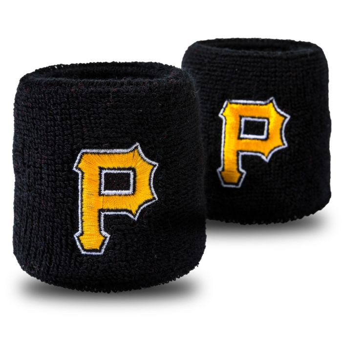 Franklin Sports Pittsburgh Pirates Pair of 2.5" Wristbands Franklin Sports Pittsburgh Pirates Pair of 2.5" Wristbands