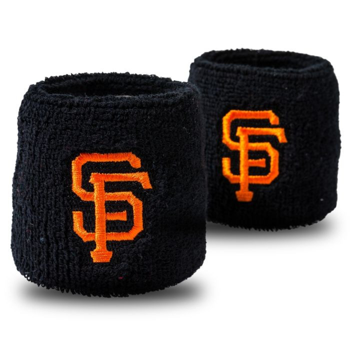 Franklin Sports San Francisco Giants Pair of 2.5" Wristbands