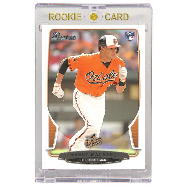 Manny Machado Baltimore Orioles 2013 Bowman Draft # 4 Rookie Card Manny Machado Baltimore Orioles 2013 Bowman Draft # 4 Rookie Card