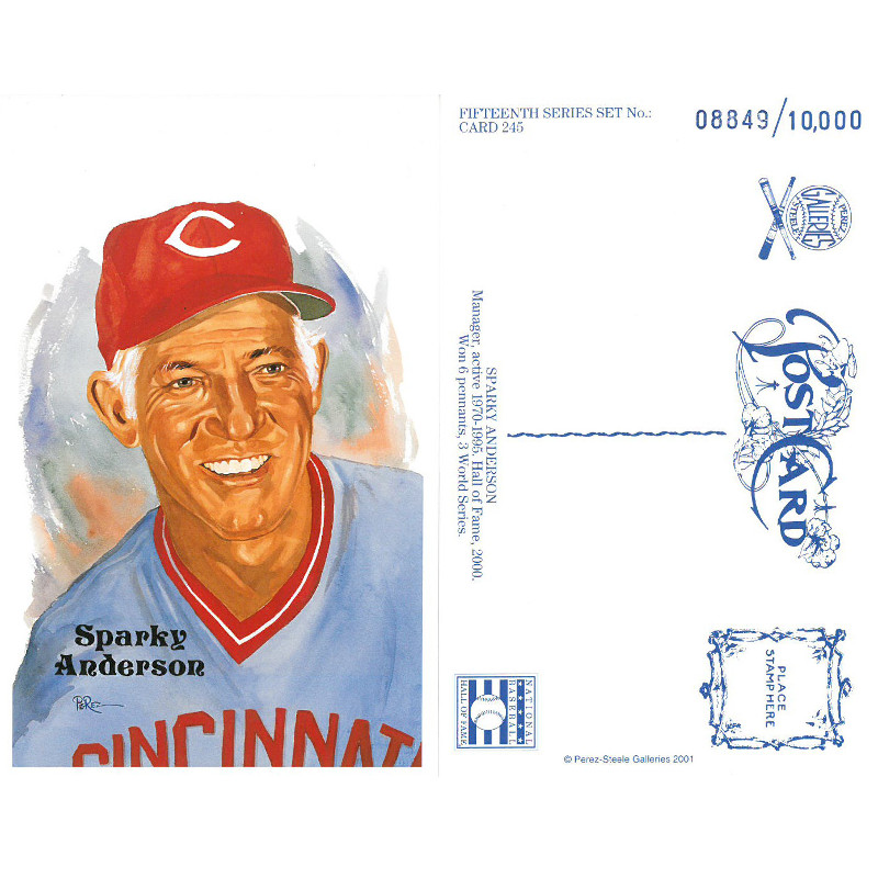 Sparky Anderson (Hall of Fame) Baseball Cards