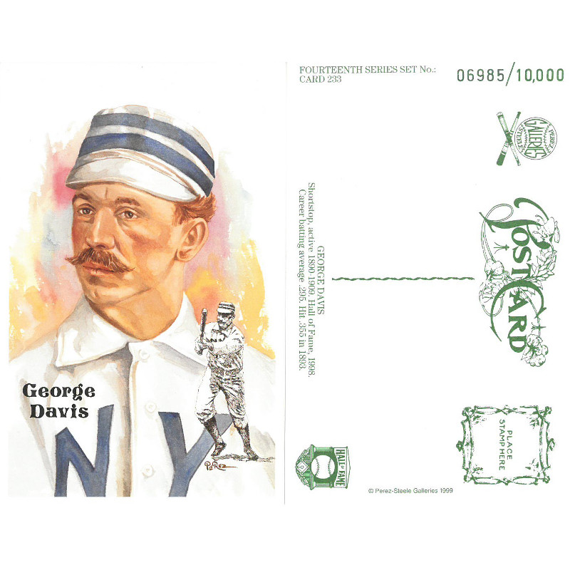 Perez-Steele George Davis Limited Edition Postcard