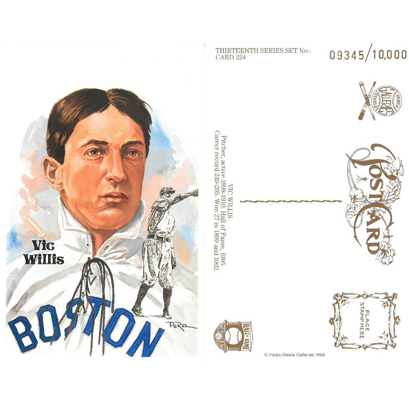 Perez-Steele Vic Willis Limited Edition Postcard