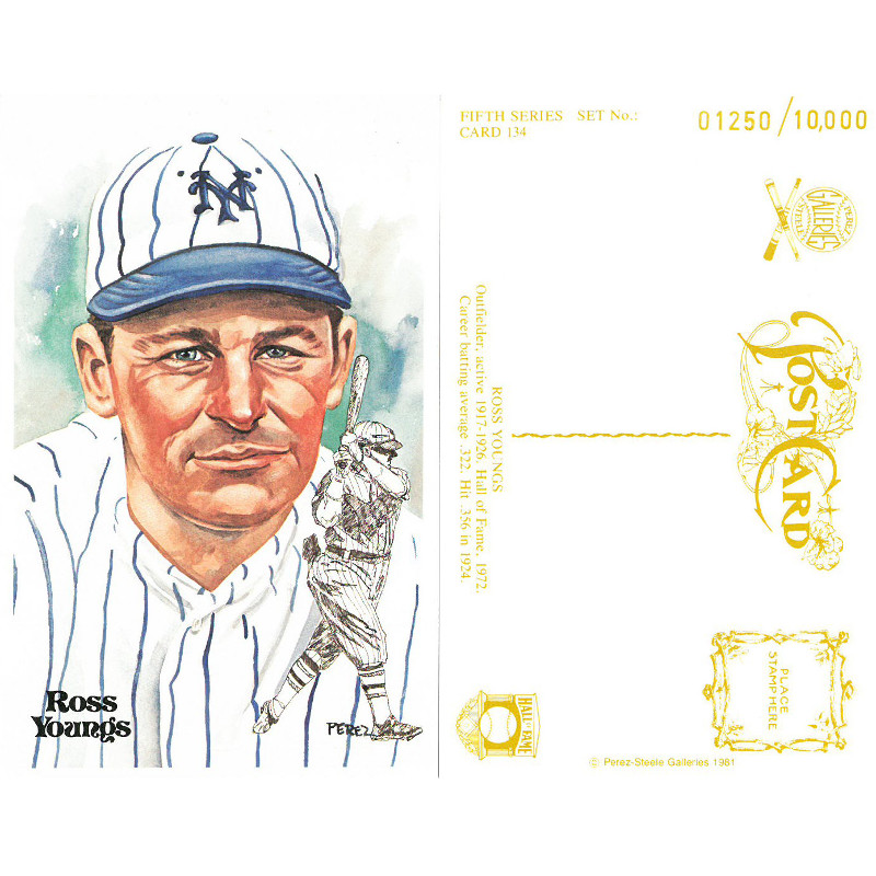 Perez-Steele Ross Youngs Limited Edition Postcard