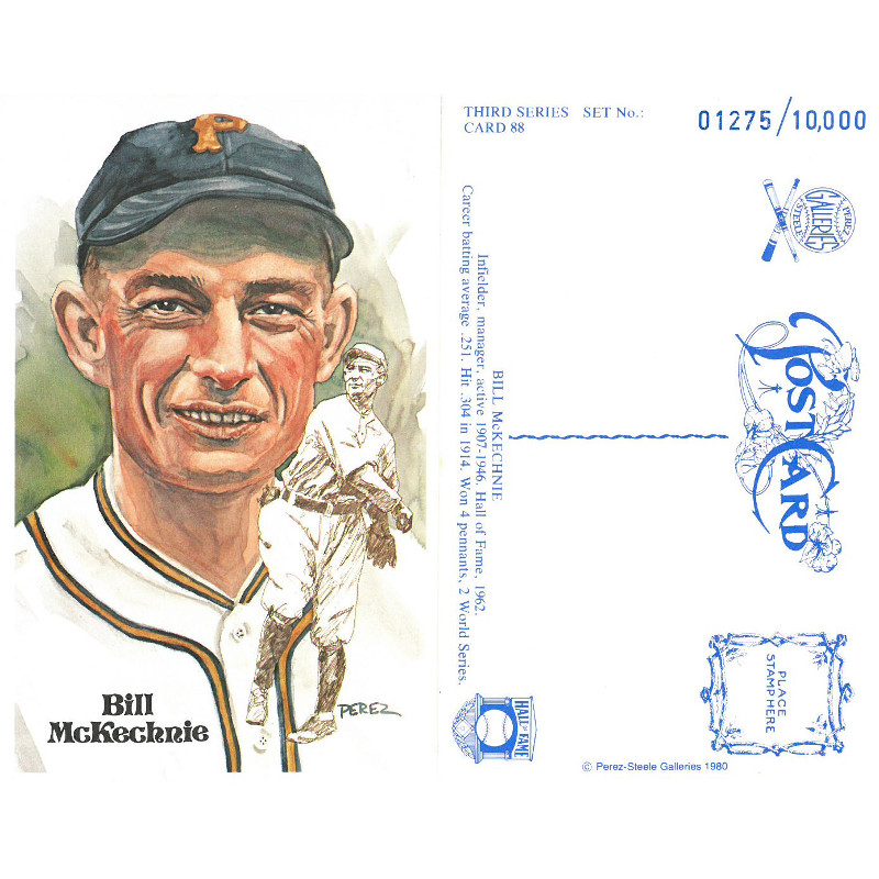 Perez-Steele Bill McKechnie Limited Edition Postcard