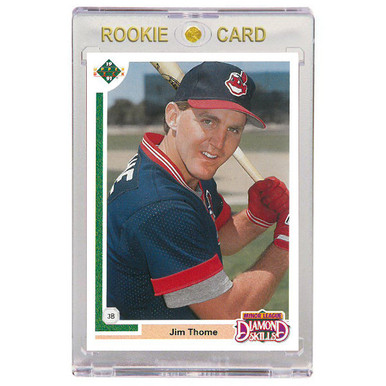 JIM THOME 1991 CLASSIC BEST MINOR LEAGUE BASEBALL ROOKIE CARD #195 INDIANS  NICE!