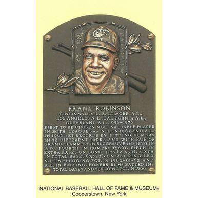 National Baseball Hall of Fame: Frank Robinson, baseballhal…