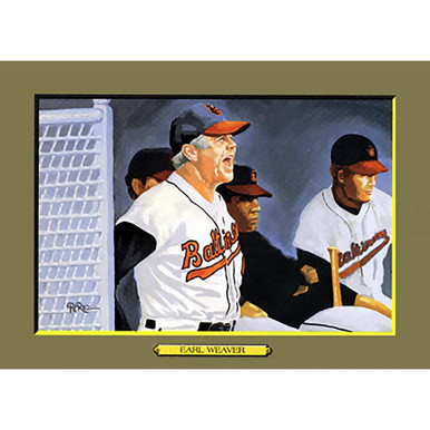 Earl Weaver Perez-Steele Hall of Fame Great Moments Limited