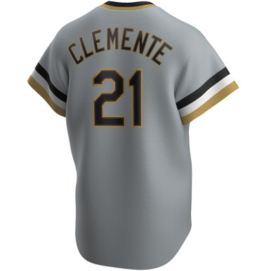 ROBERTO CLEMENTE  Pittsburgh Pirates Majestic 1966 Home Throwback Jersey
