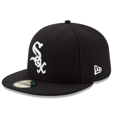 Chicago White Sox New Era Authentic Collection On-Field 59FIFTY Fitted Hat - White/Red, Size: 7 5/8