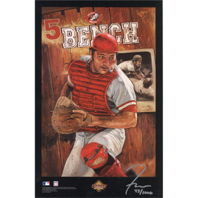 Chipper Jones Autographed Farano Fine Art 11 x 17 Limited Edition