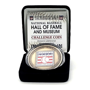Highland Mint Baseball Hall of Fame 47 mm Bronze Challenge Coin
