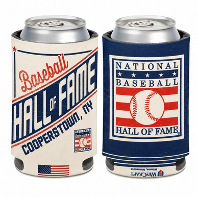Baseball Hall of Fame Vintage Can Cooler