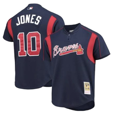 Men's Mitchell & Ness Chipper Jones 2003 Atlanta Braves Mesh
