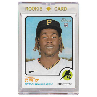 Oneil Cruz Pittsburgh Pirates 2022 Topps # 537 Rookie Card