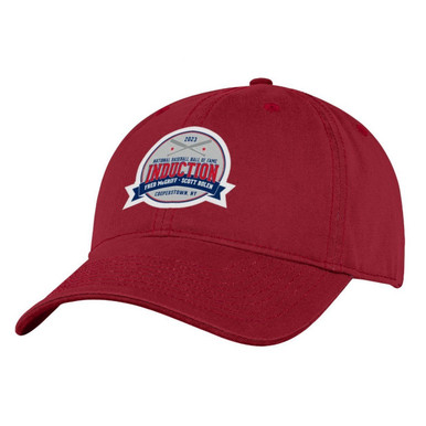 Men’s Baseball Hall of Fame 2023 Induction Logo Cardinal Adjustable Cap