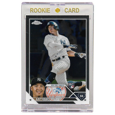 MLB ヤンキースレジェンド　カード Anthony Volpe New York Yankees 2023 Topps Chrome # 4 Rookie Card