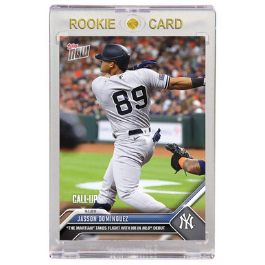 Jasson Dominguez New York Yankees 2023 Topps Now # 798 Rookie Card