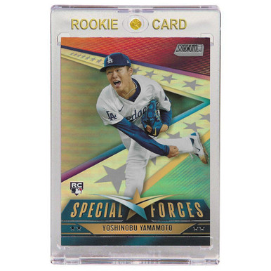 Yoshinobu Yamamoto Los Angeles Dodgers 2024 Stadium Club Special 