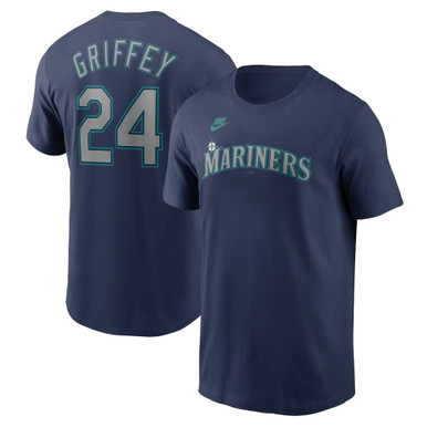 MLB殿堂 MARINERSマリナーズ GRIFFEY グリフィー Tシャツ Men's Seattle Mariners Ken Griffey Jr. Nike Aqua Cooperstown