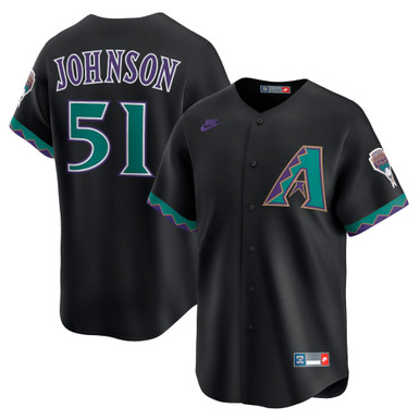 Men's Nike Randy Johnson Arizona Diamondbacks Cooperstown